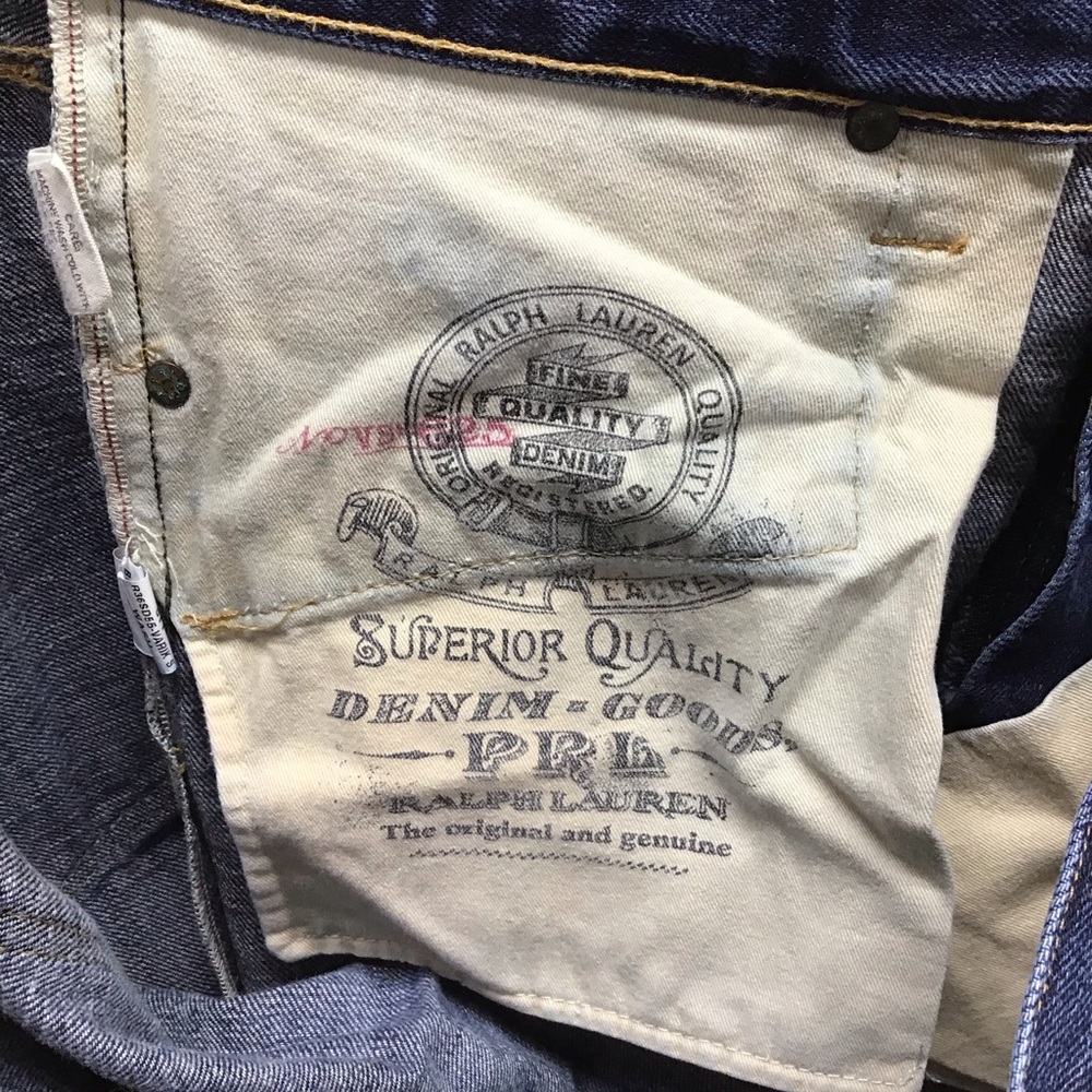 36 x 30 Polo Ralph Lauren button fly slim jeans - Picture 8 of 10